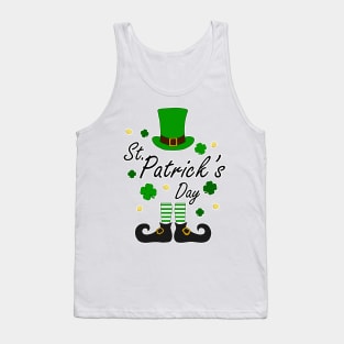 St Patricks Leprechaun Tank Top